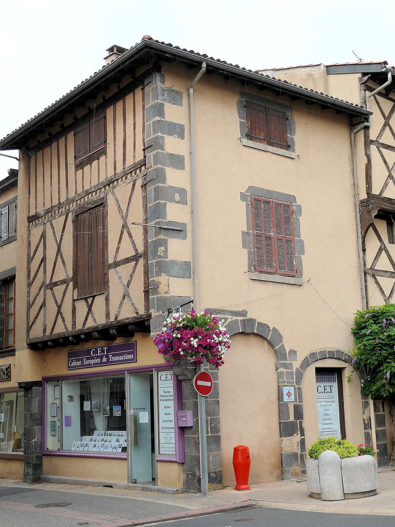 Maison à pans de bois