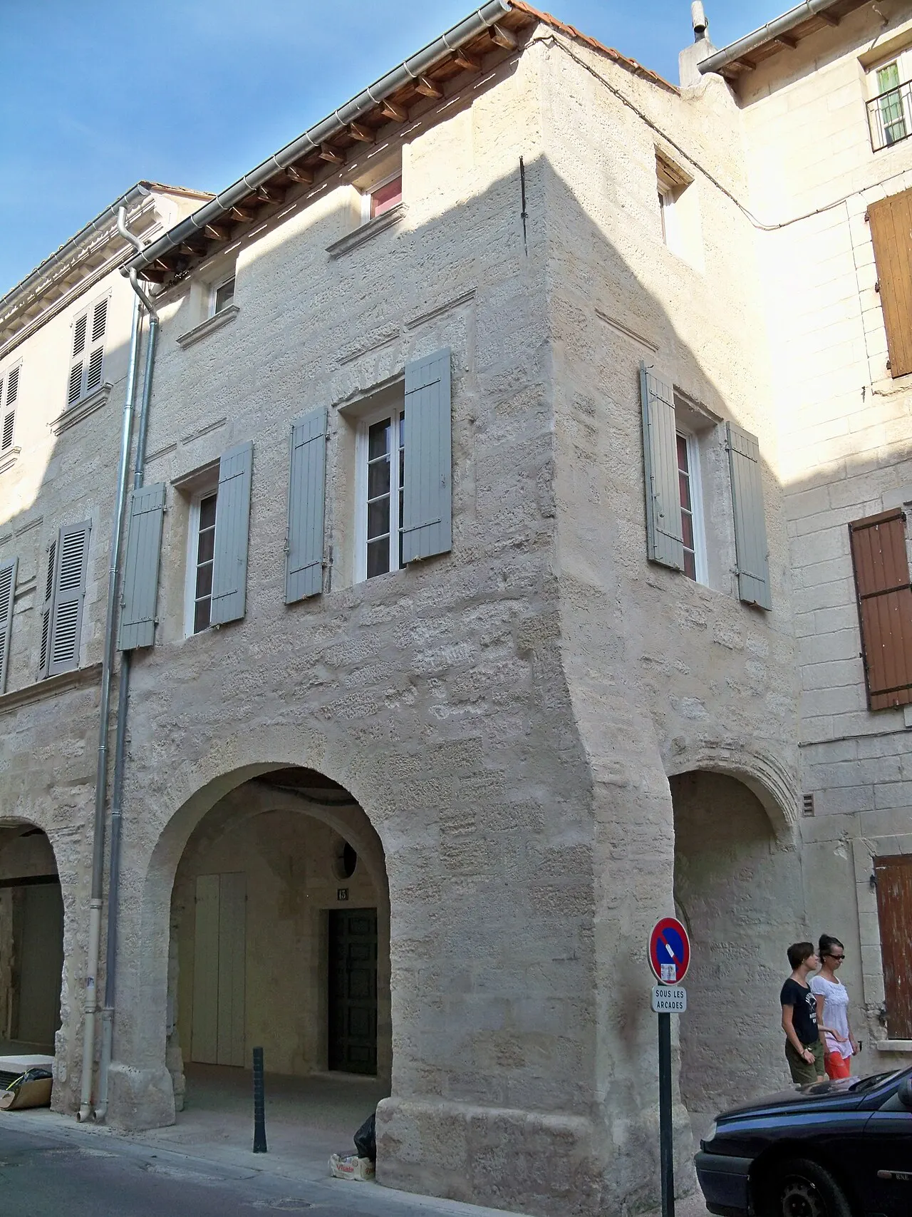 Maison à arcades