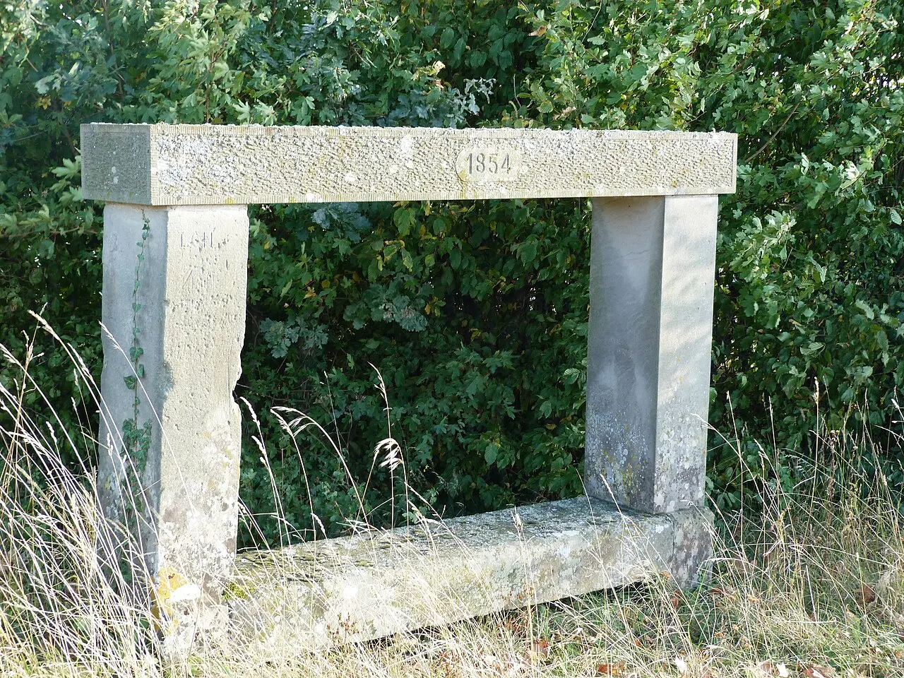 Banc-reposoir napoléonien