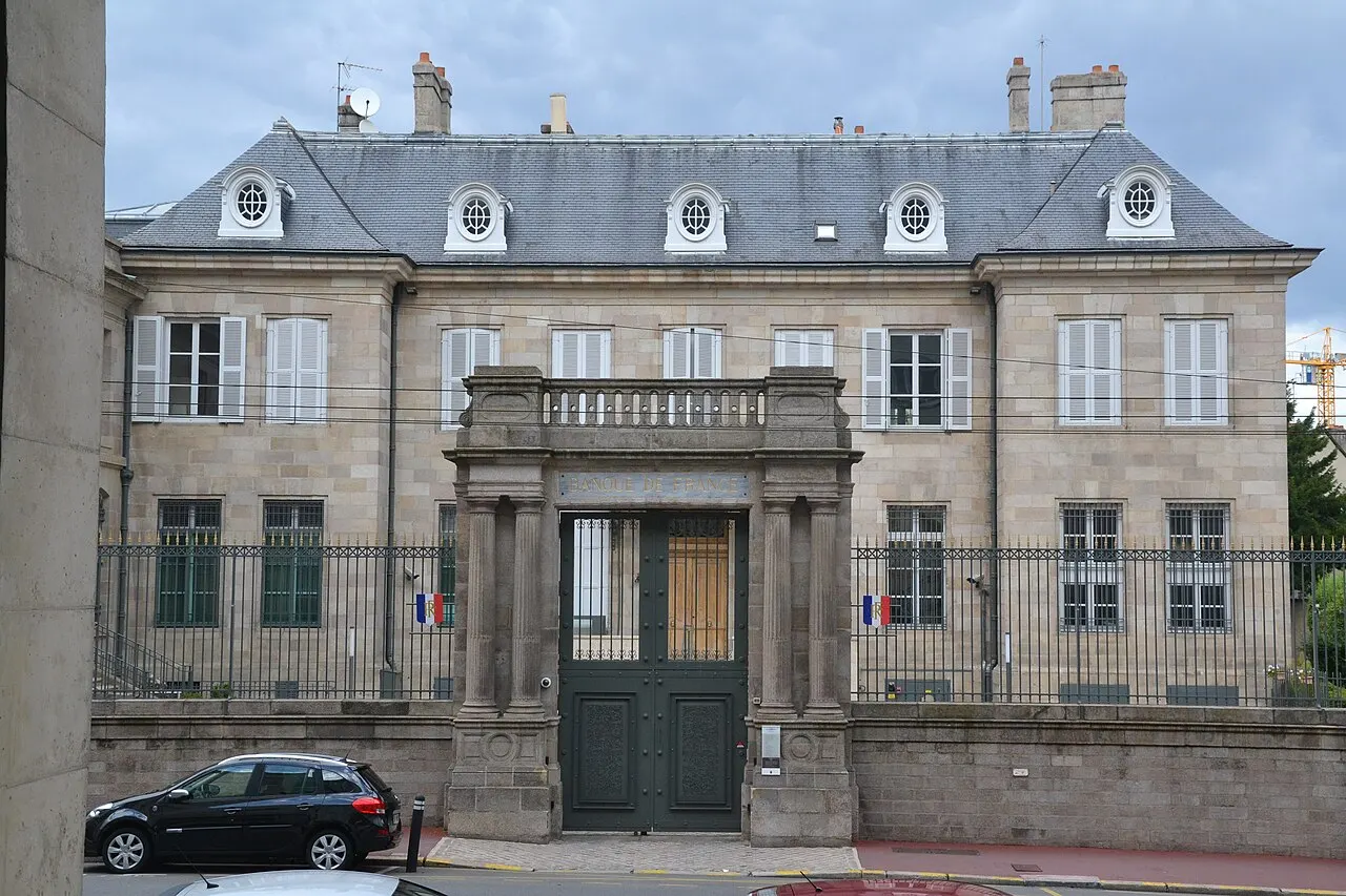 Ancien hôtel Naurissart, actuellement succursale de la Banque de France