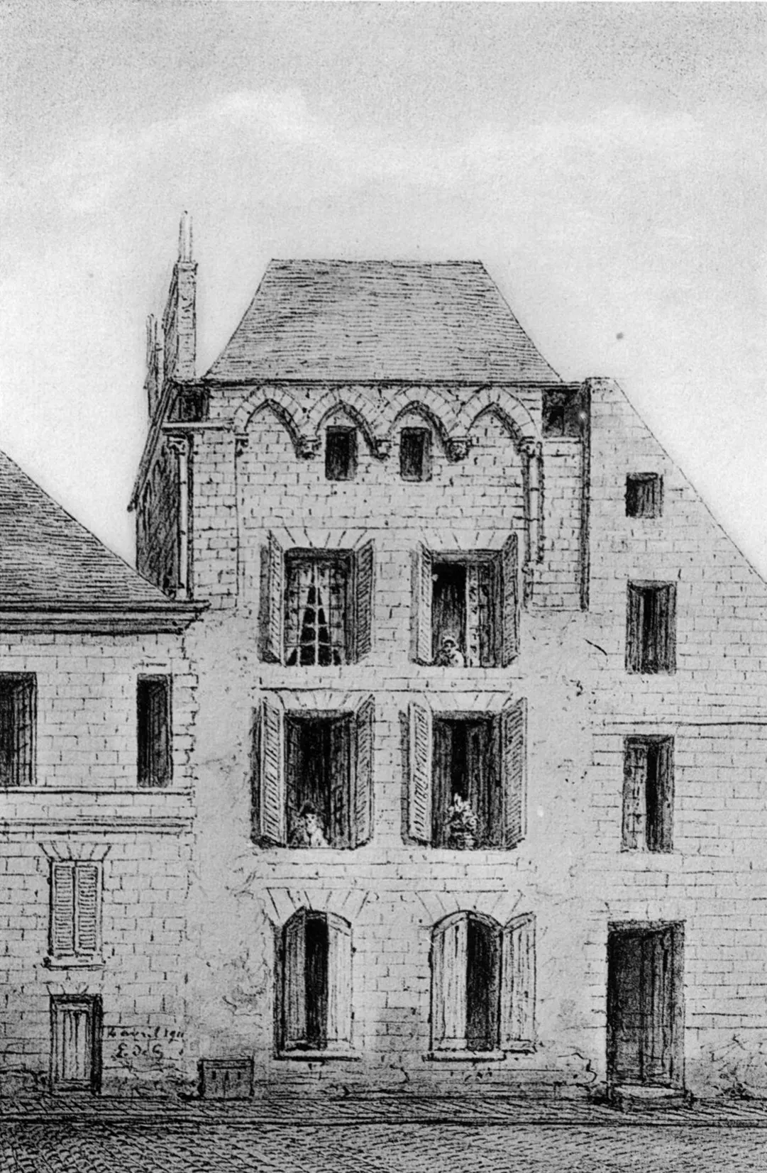 Tour Foubert (ou Fulbert) , ou Maison de la Tabagie