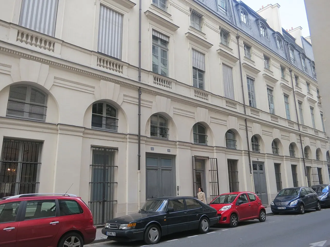 Immeuble, en bordure du Palais-Royal