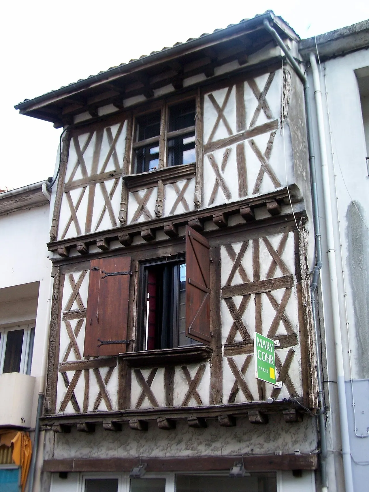 Maison à pans de bois