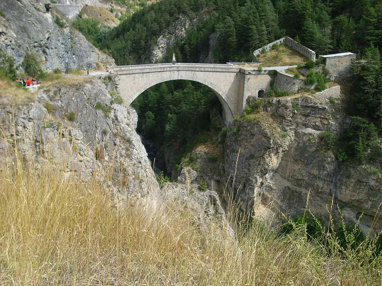 Pont d’Asfeld sur la Durance