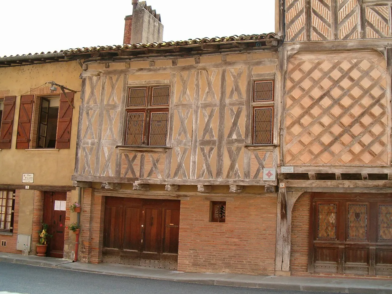 Maison à pans de bois