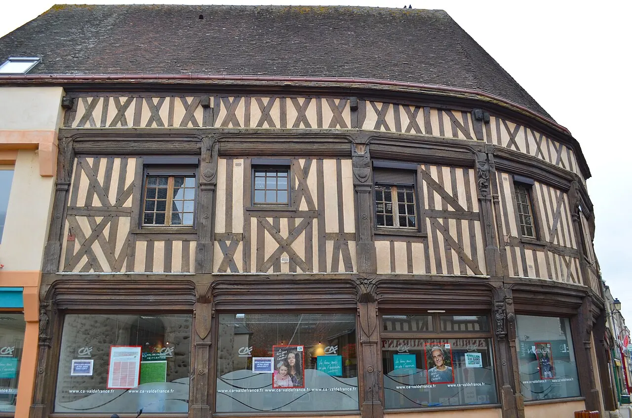Maison à pans de bois