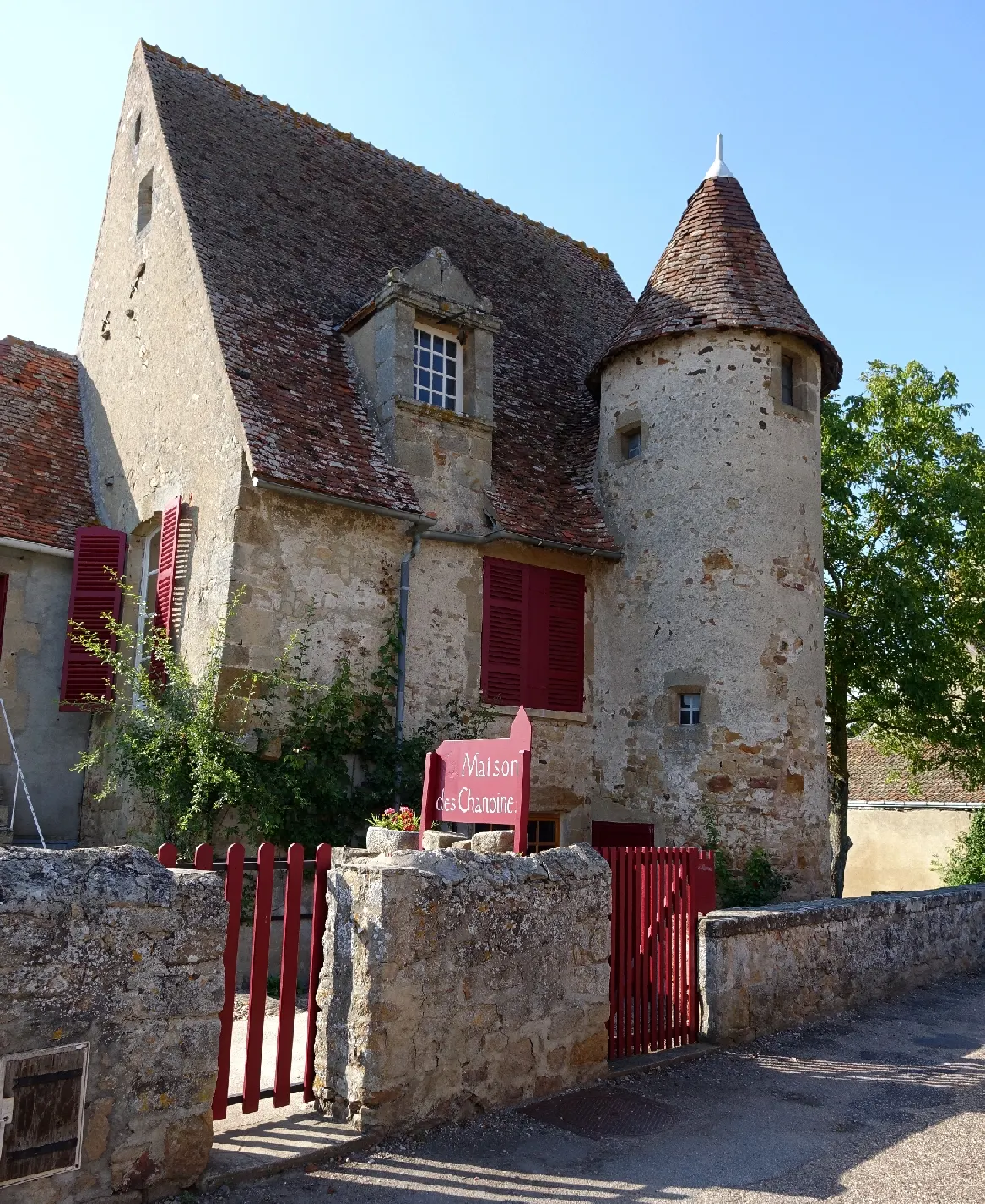 Jardin de la maison des chanoines