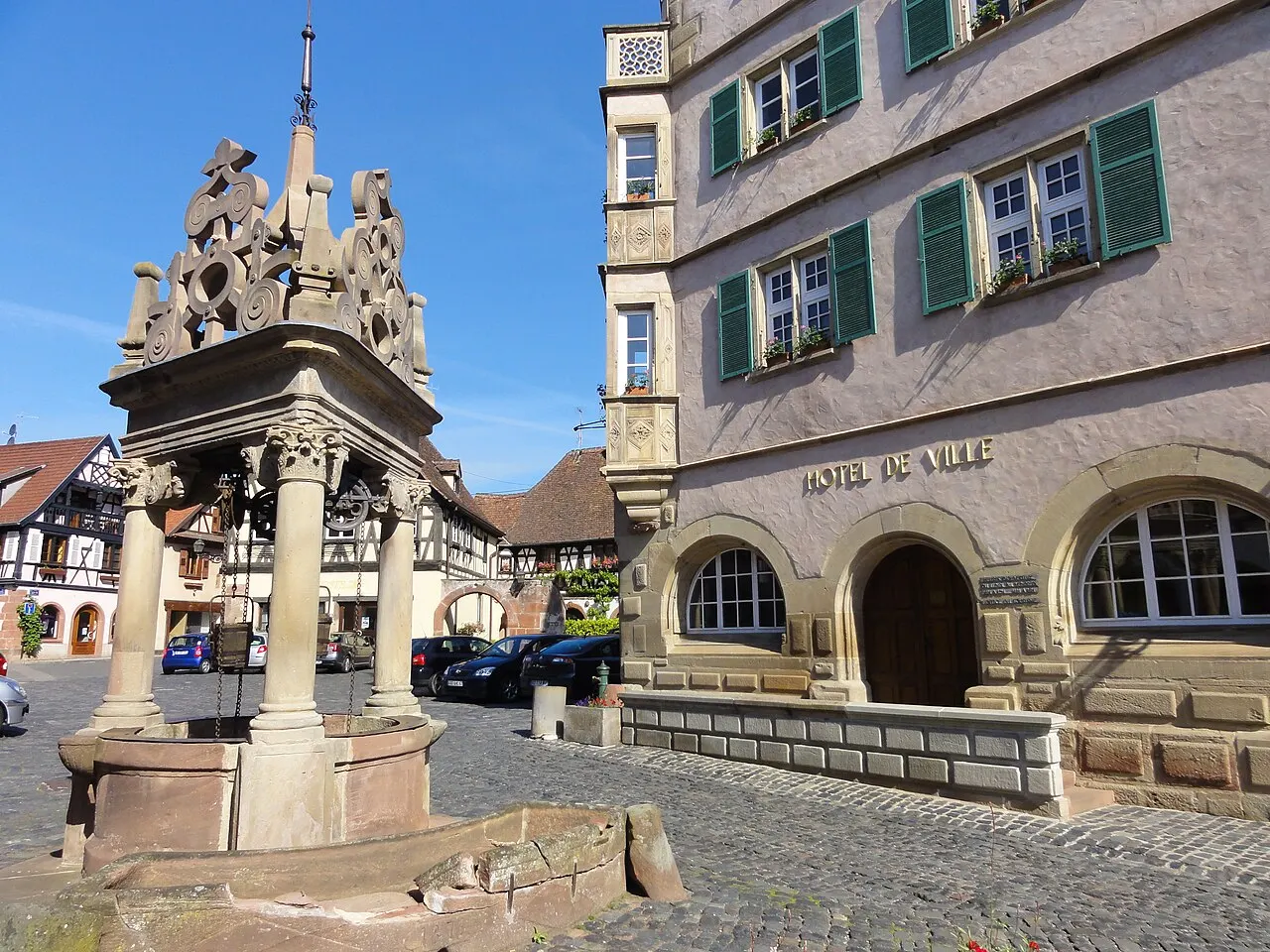 Le puits à six seaux
