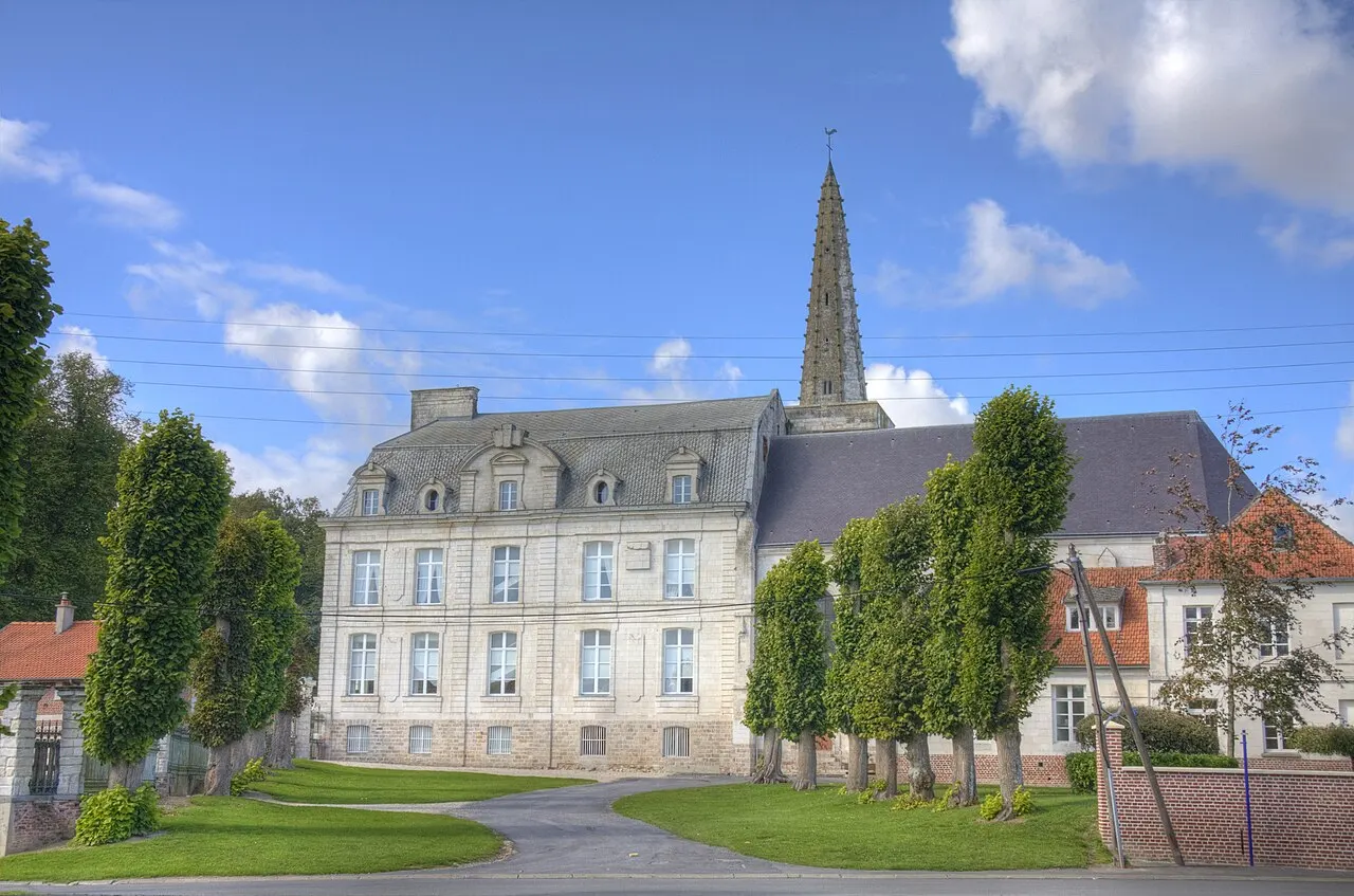 Château attenant à l’église de Habarcq