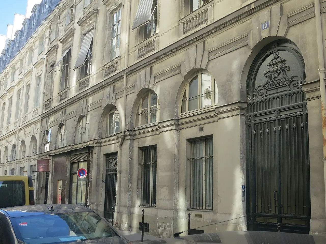 Immeuble, en bordure du Palais-Royal