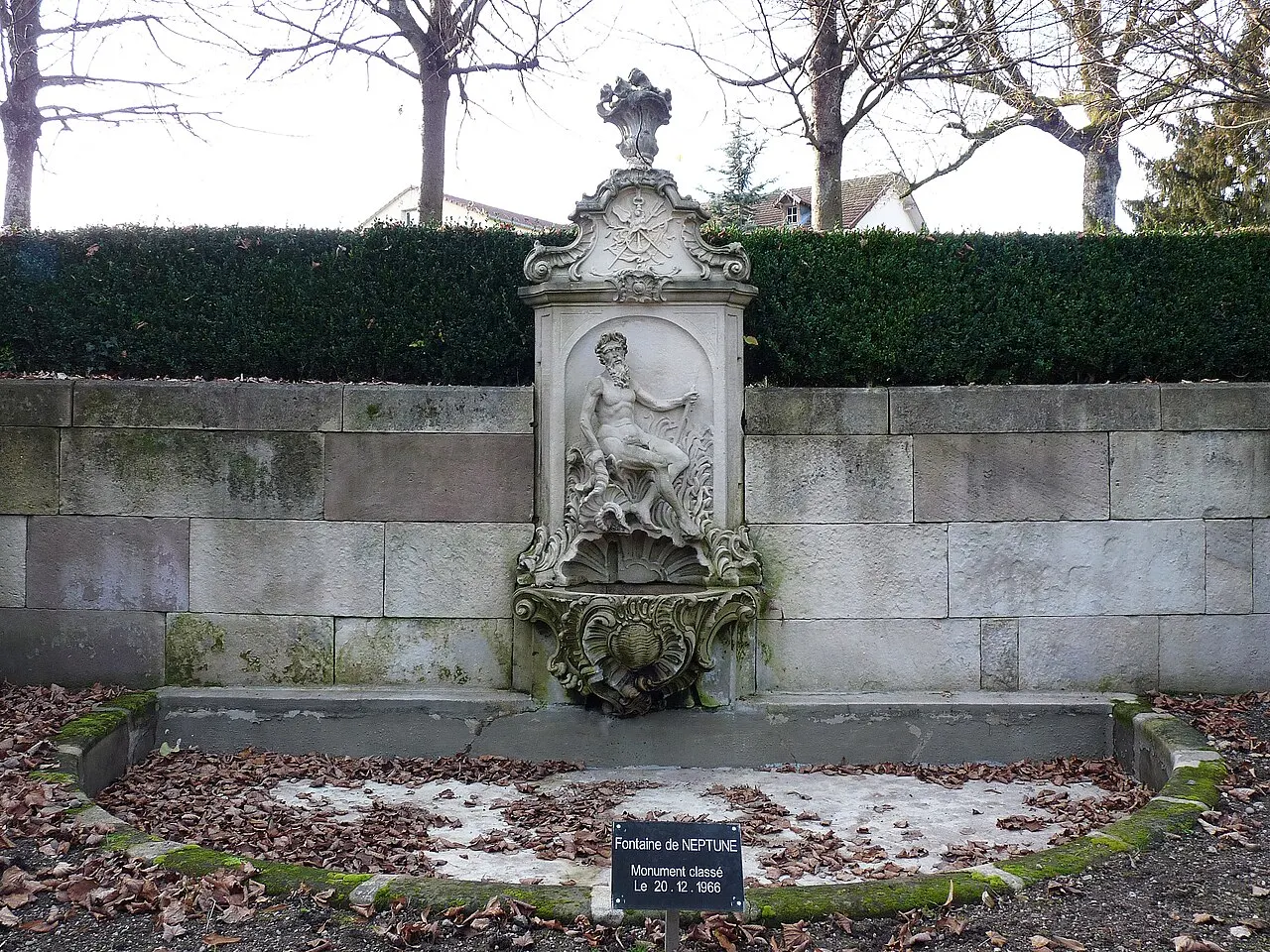 La fontaine de Neptune