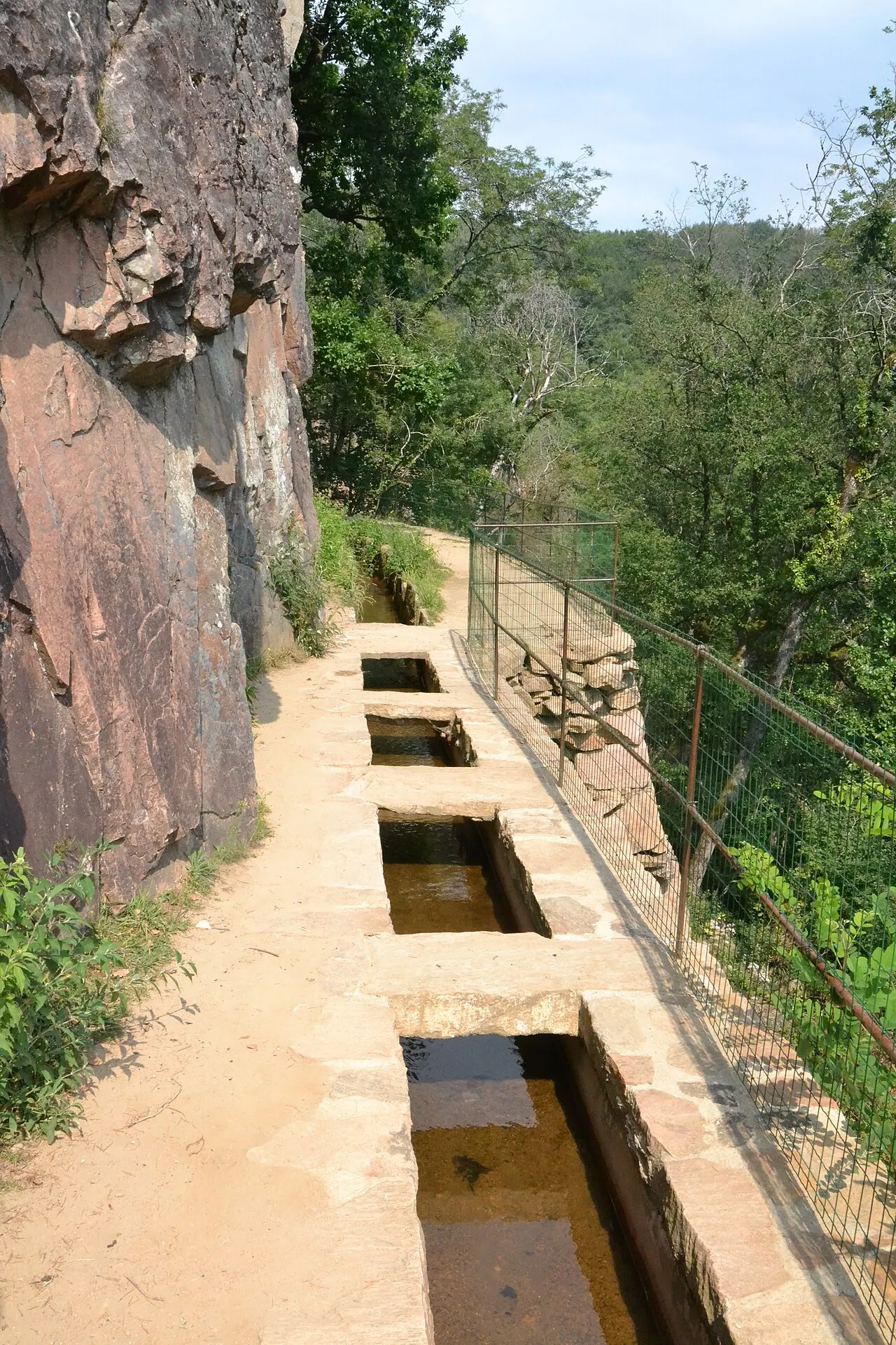 Canal des moines d’Obazine