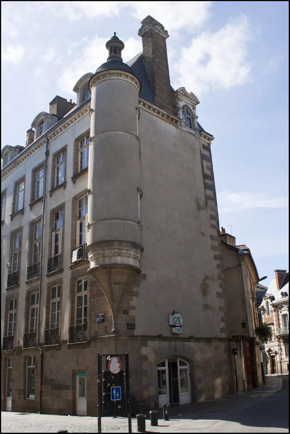 Hôtel de Robien, actuellement Crédit Agricole
