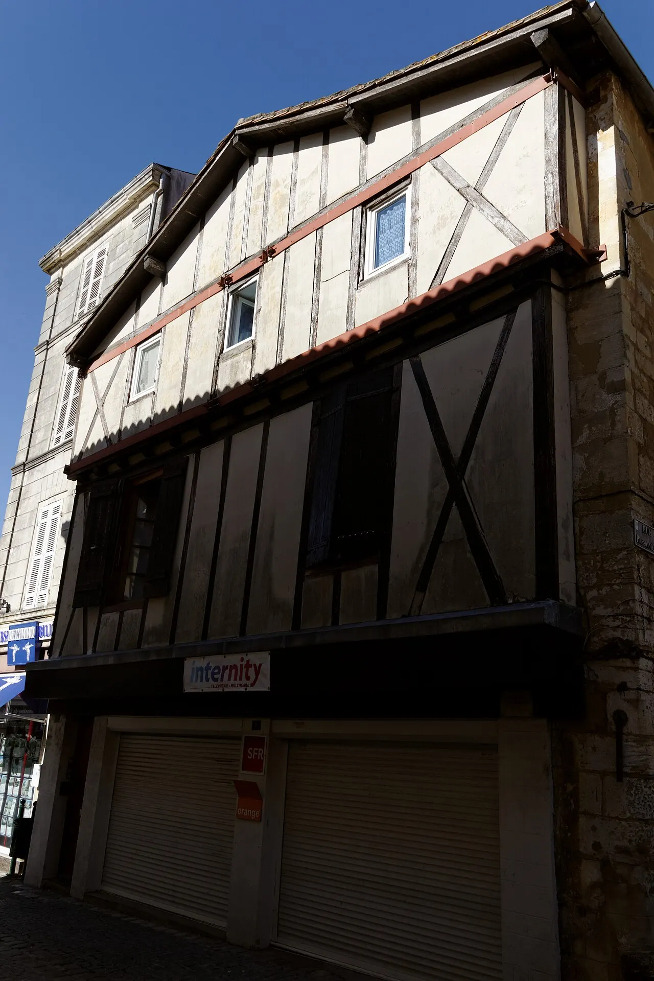 Maison à pan de bois