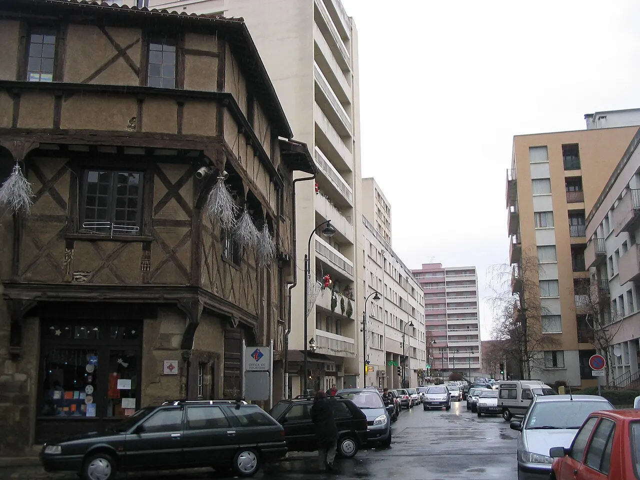 Maison à pans de bois