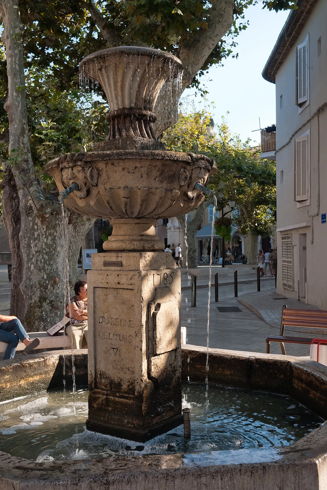 La fontaine du 18s