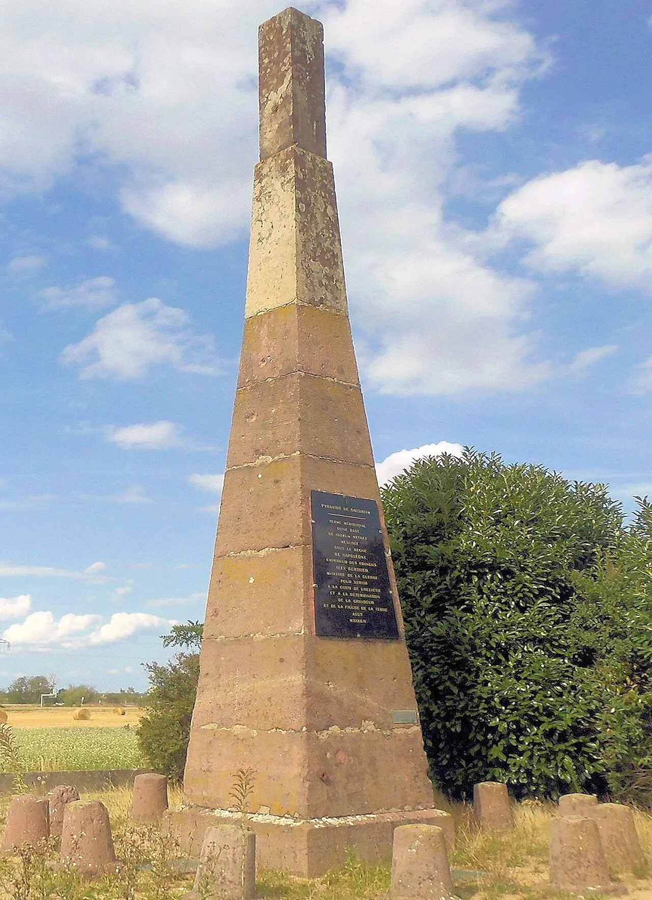 Stèle géodésique 1804